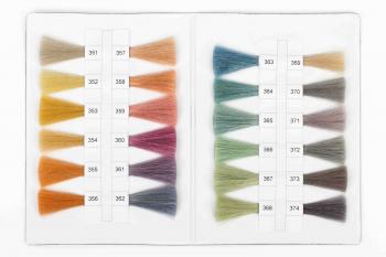 Farbkarte, Farben 351-374